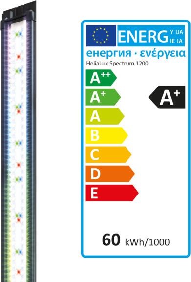 Etichetta energetica Juwel Aquarium HeliaLux Spectrum 1200 (LED, 60 W)