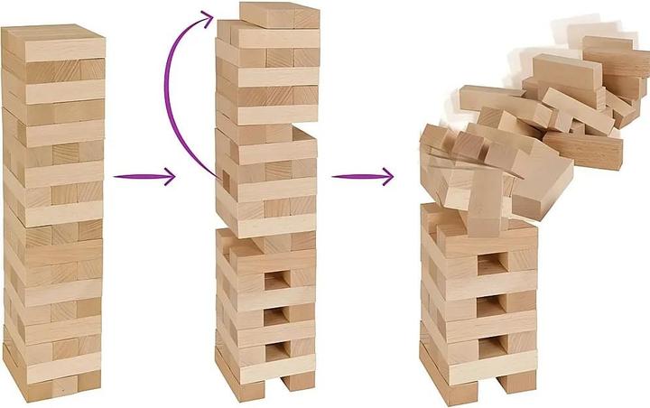 Produktbild Eichhorn Wackelturm (Polnisch, 1 - 6 Spieler)