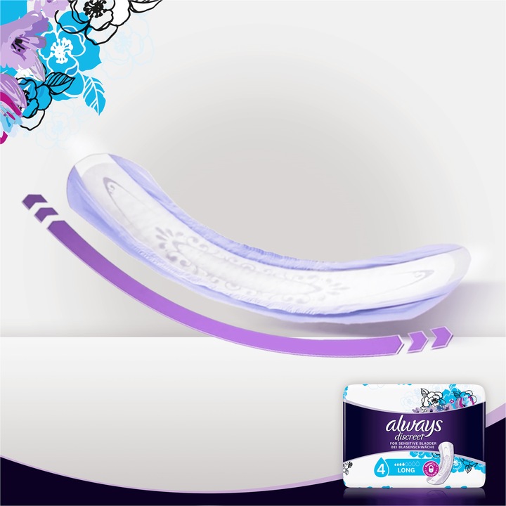 Produktbild Always Discreet Long (10 x, Large)