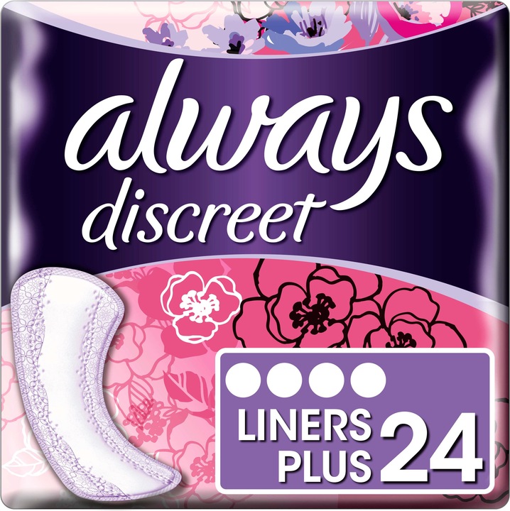 Produktbild Always DUPLIKAT Discreet Liners Plus (24 x, Large plus)