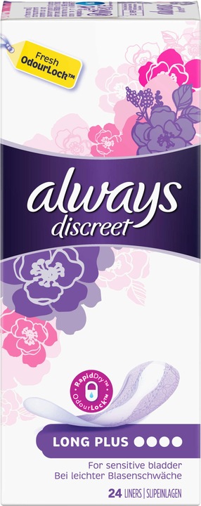 Produktbild Always DUPLIKAT Discreet Liners Plus (24 x, Large plus)
