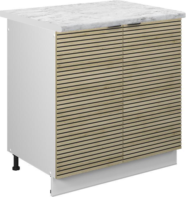 Eiche, Eiche Paneel, Marble-Weiss, Weiss