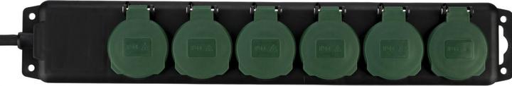 Image du produit REV Bâti de prises IP44 6 voies 1,4m (6x, CEE 7/3, 1.40 m)