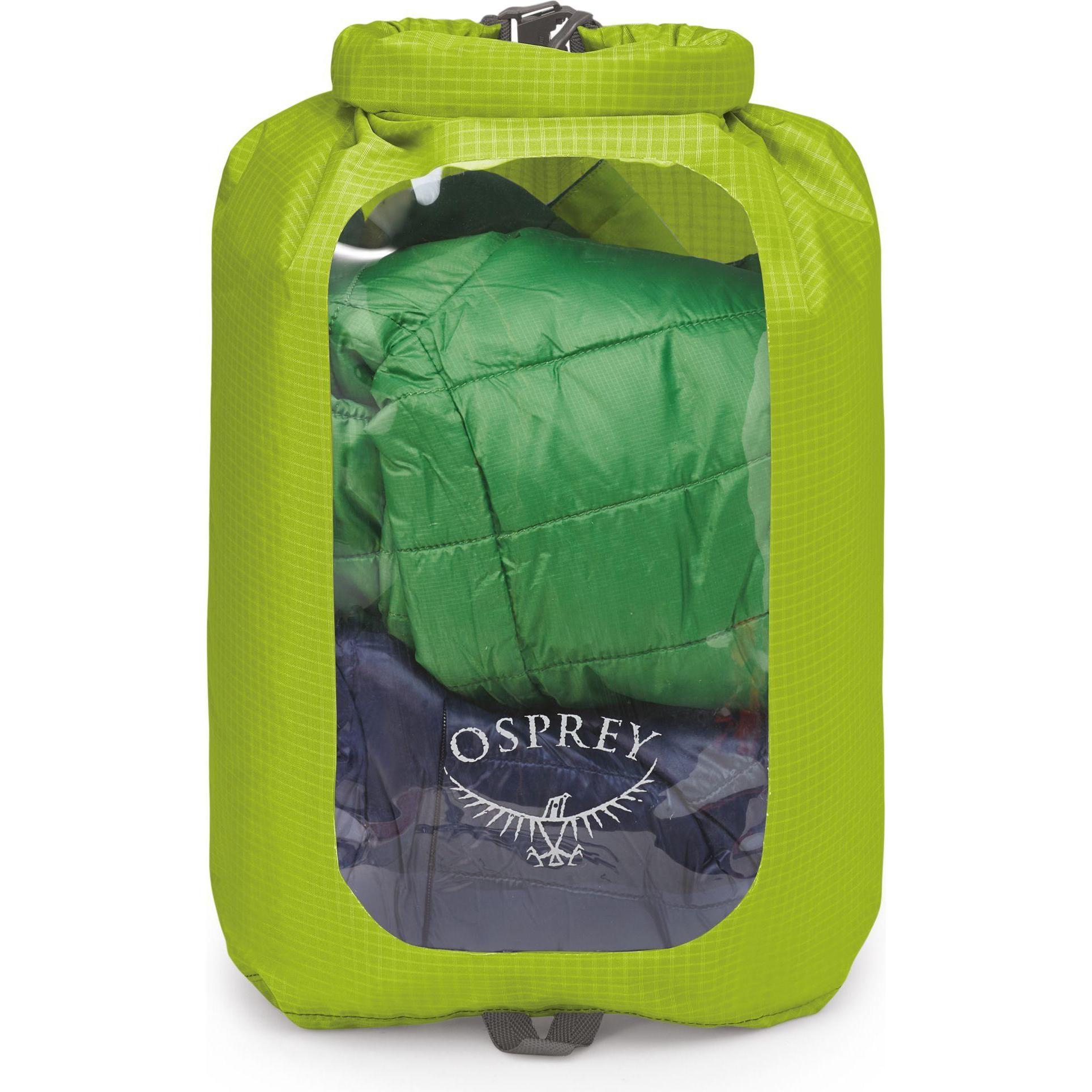 Osprey, Packsack, Dry Sack 12 with Window, Grün