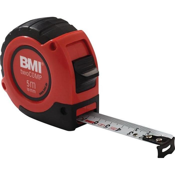 BMI, Längenmesswerkzeug, Taschenbandmass twoComp 2m (mm)