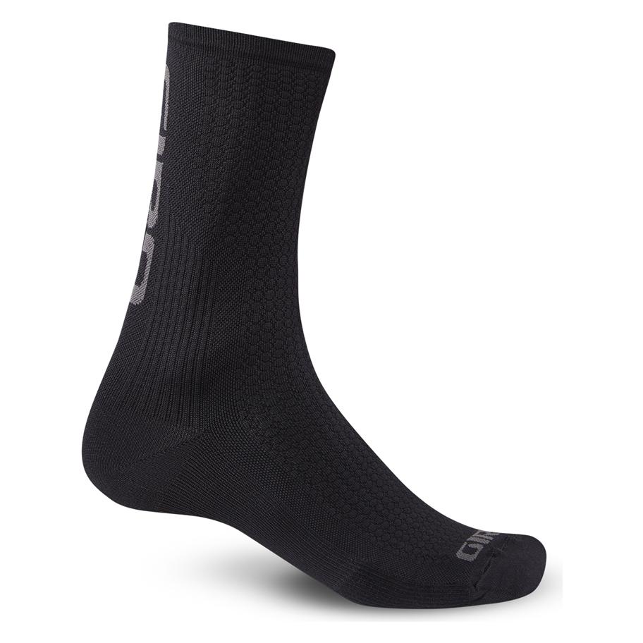 Giro, Vrouwen, Sportsokken, HRC Sok (XL), Grijs, Zwart