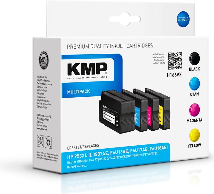 Actual product image KMP H166VX (M, C, Y, FC)