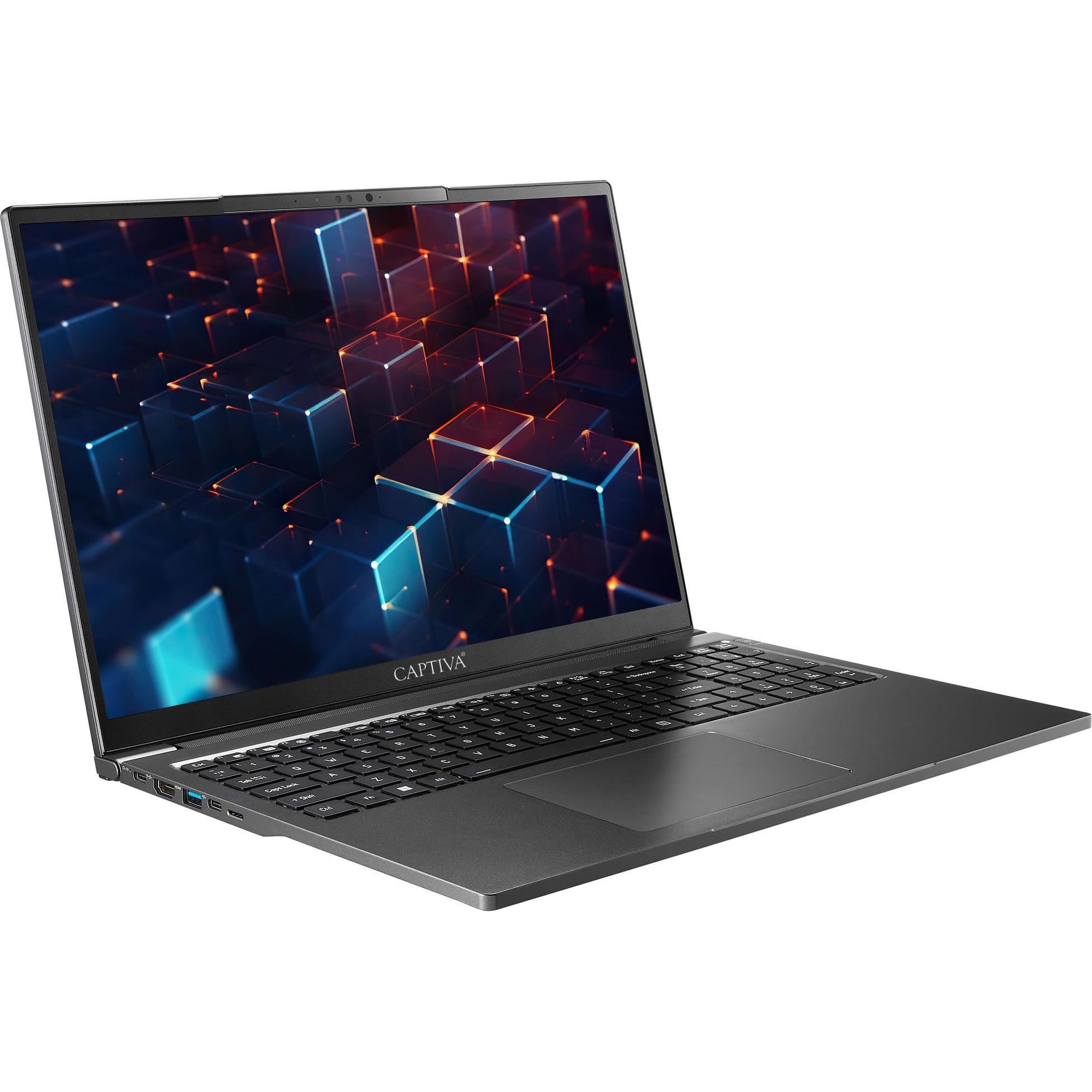 Thumbnail - Captiva Power Starter I82-868 Ultra 5 Iris Xe Graphics (14", 24 GB, 2000 GB, DE), Notebook, Schwarz