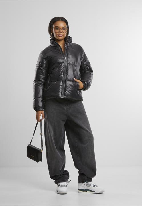 Actual product image Urban Classics Recycled Short Shiny Puffer Jacket (S)