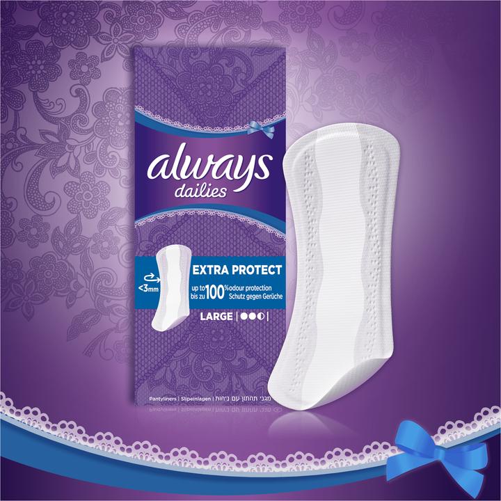 Actual product image Always Dailies Extra Protect (48 x)