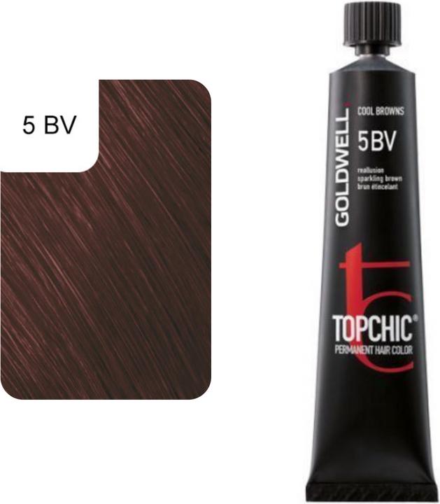 Actual product image Goldwell Topchic (5BV sparkling brown)