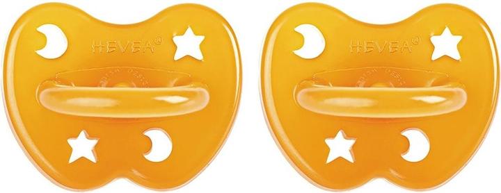 Produktbild Hevea Naturkautschuk Schnuller 2er Pack, Classic - kiefergerecht (2 x, 3 - 6 Monate)