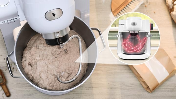 Productafbeelding Bosch Hausgeräte Serie 6 MUMS6EW13D (1600 W)