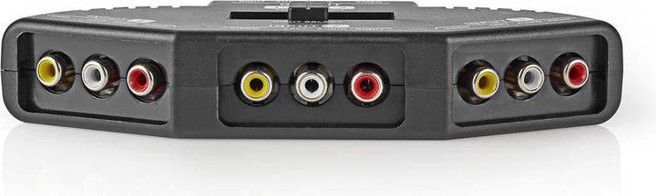 Productafbeelding Nedis AV-switcher met 3 poorten, 3 x cinch-ingangen (RWY).