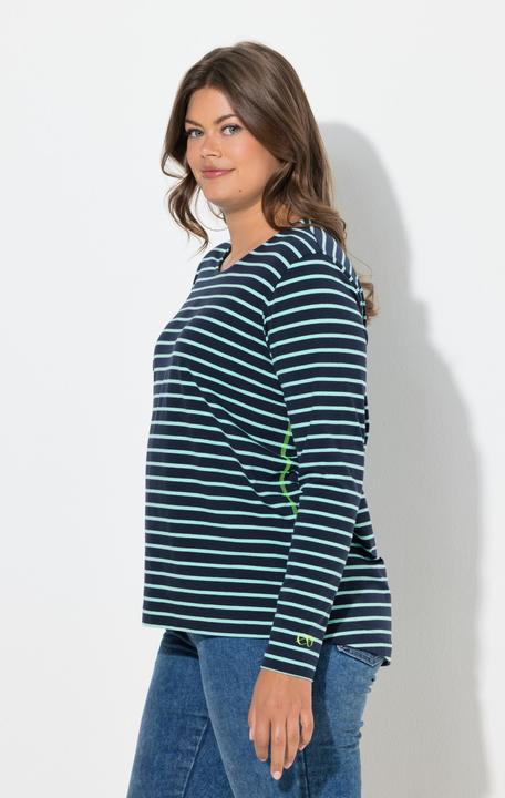 Produktbild Laurasøn Ringelshirt, Langarm, Rundhalsausschnitt (48)