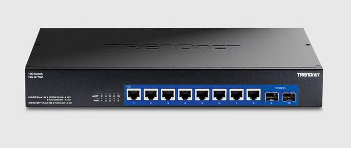 Actual product image Trendnet TEG-S7102 (10 ports)