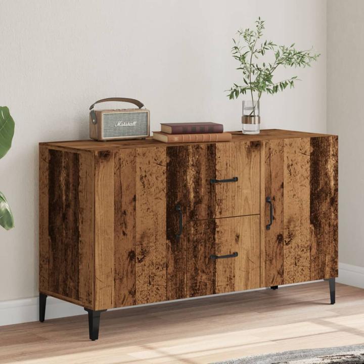 Produktbild vidaXL Sideboard Kommode Anrichte Beistellschrank Altholz-Optik Holzwerkstoff (100 x 36 x 60 cm)