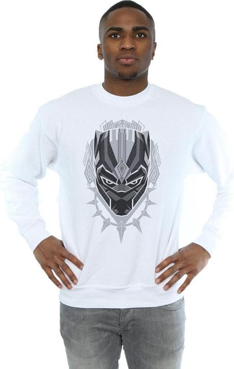 Produktbild Schwarzer Panther Kopf Baumwolle Sweatshirt (XL)