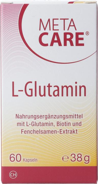 Image du produit Meta Care L-Glutamin caps (60 pièce(s), Capsules, 73 g)