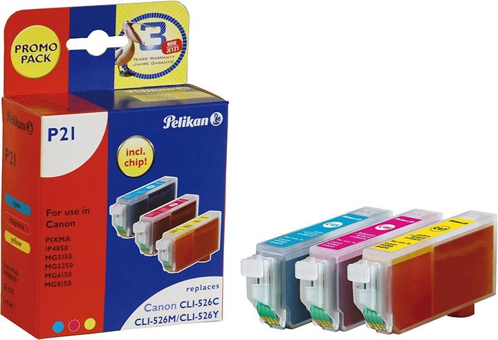 Image du produit Pelikan Cli-526 (M, C, Y)