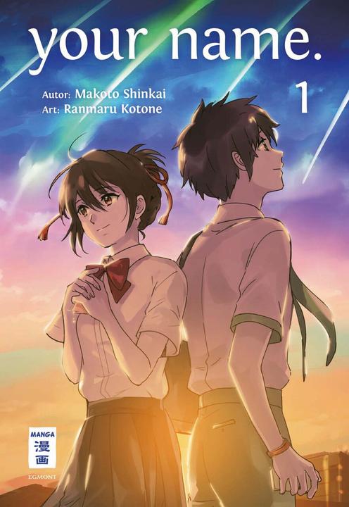 Actual product image your name. 01 (German, Claudia Peter, Ranmaru Kotone, Makoto Shinkai, 2017)