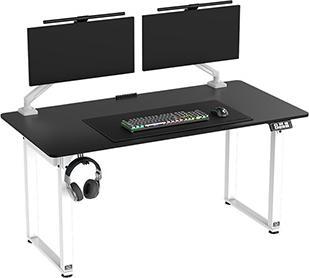 Ultradesk UPLIFT Arbeitstisch mit elektrisch verstellbarer Höhe mit XXL-Mauspad 160X75 cm, schwarz