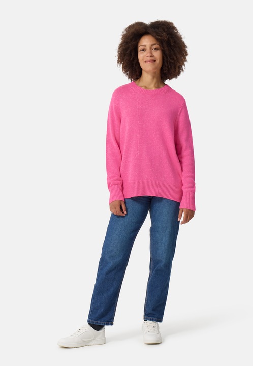 Immagine prodotto Cash-Mere Seide Kaschmir Oversize Style Rundhals Pullover (L)