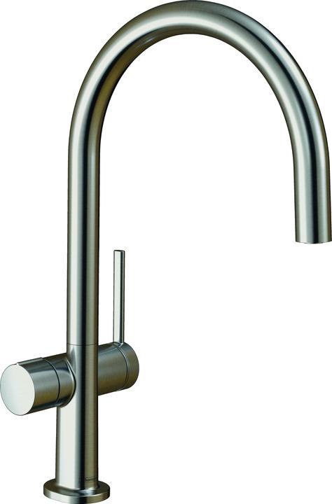 Produktbild hansgrohe HG Einhebel-Spültischmischer 220 TALIS M Geräteabsperrventil 1jet edelstahl-optik