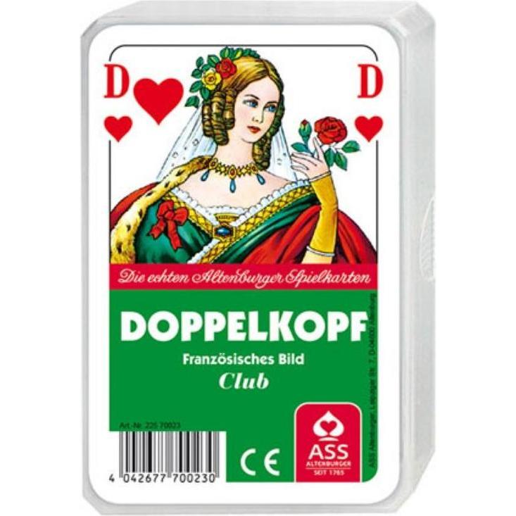 ASS Altenburg 22570023 - Doppelkopf - Französisches Bild - (Deutsch, Französisch, Englisch)