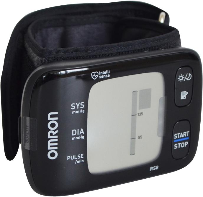 Actual product image Omron RS8 (Blood pressure monitor wrist)