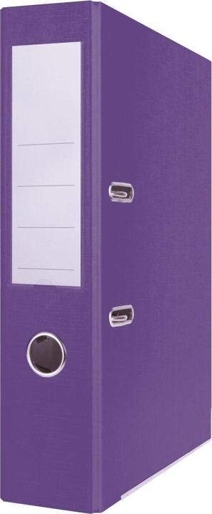 Actual product image Basic FOLDER BASIC-S PP, WITH RAIL, 7.5CM PURPLE