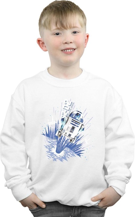 Actual product image Star Wars Boys R2-D2 Blast Off Sweatshirt (128)