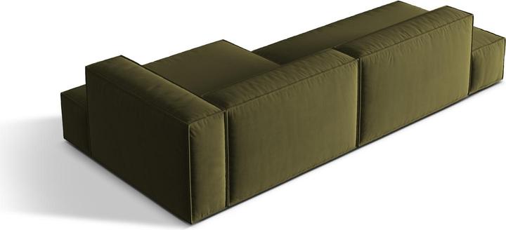 Actual product image Micadoni Modular Right Corner Sofa, "Nuria", 4 Seats, 147x312x72 Made in Europe (Modular sofa, Corner sofa)
