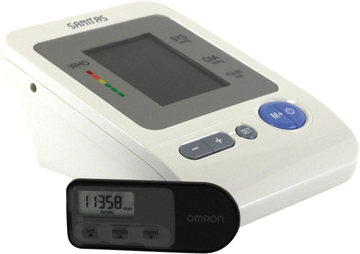 Produktbild Beurer SBM 21 + Walking Style One 2.1 (Blutdruckmessgerät Oberarm)