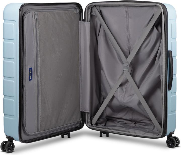 Produktbild Saxoline Miami 4 Rollen Kofferset 3-teilig mit Dehnfalte (207 l)