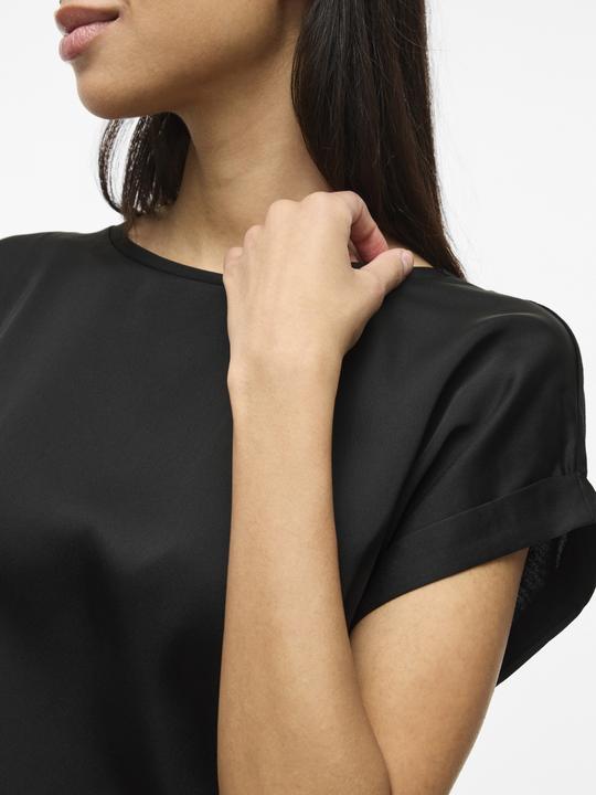 Produktbild Vila Glänzendes Oberteil mit kurzen Ärmeln (36)