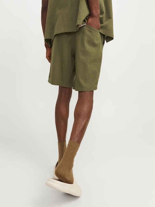 Actual product image Jack & Jones Jpstjaiden Jjcrinkle Jogger Short Sn (XS)