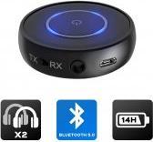 Image du produit Akashi Transmetteur Audio Sans Fil Jack / Bluetooth (Emetteur & Récepteur)