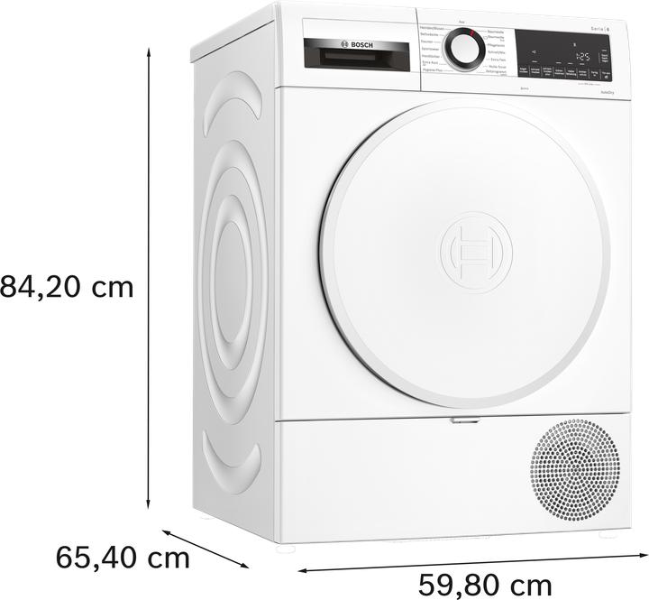Produktbild Bosch Hausgeräte WQG233D20 (8 kg, Rechts)