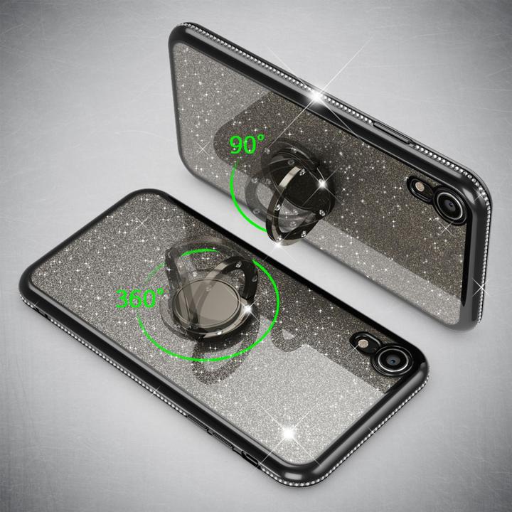 Produktbild Nalia Ring Hülle Glitzer (Apple iPhone XR)