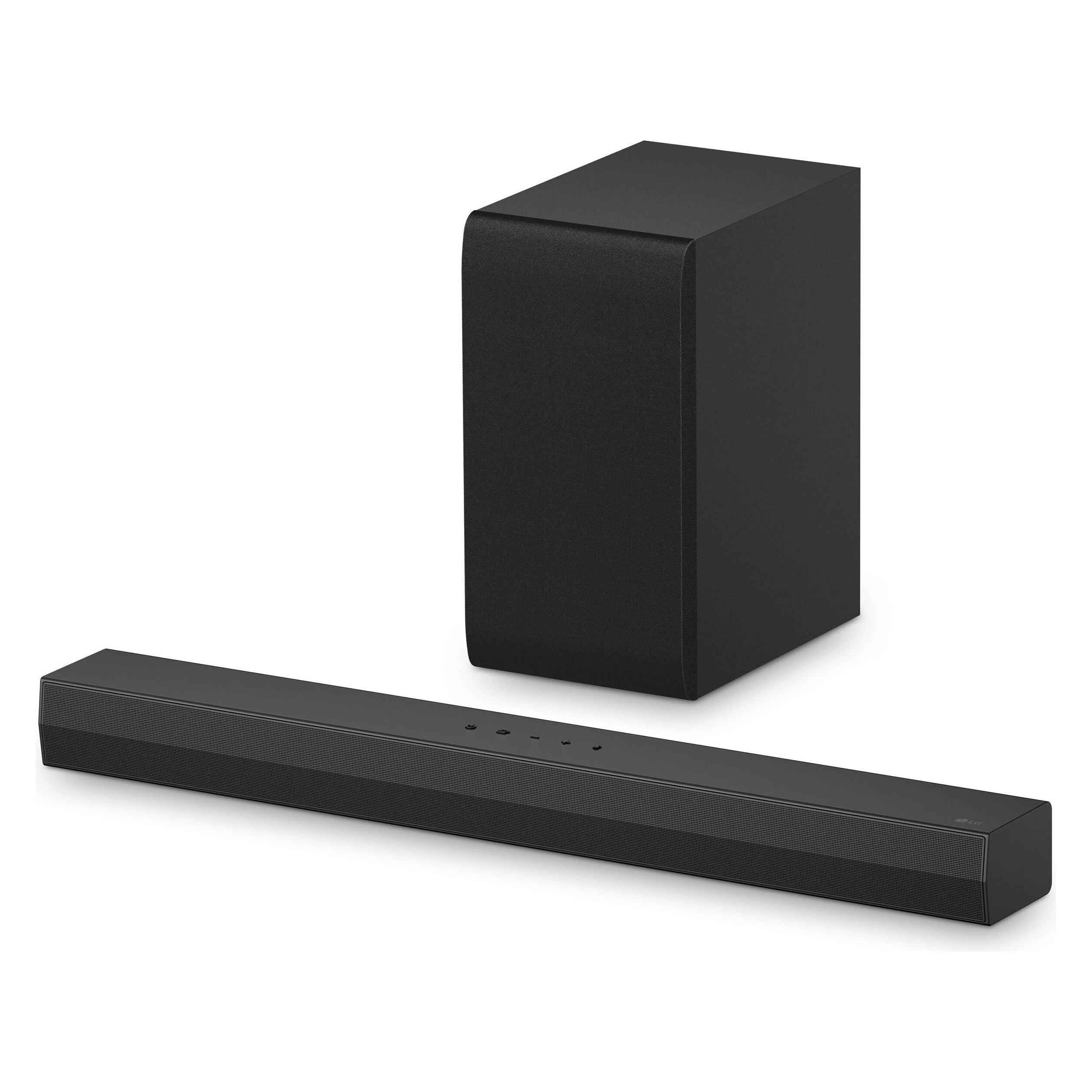 LG DS40T (300 W, 2.1 Kanal), Soundbar, Schwarz