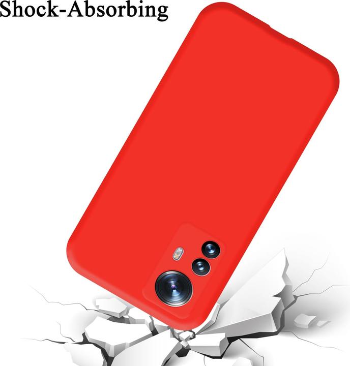 Produktbild Cadorabo TPU Liquid Silicone Case Hülle für Xiaomi 12 PRO (Realme 12 Pro+)