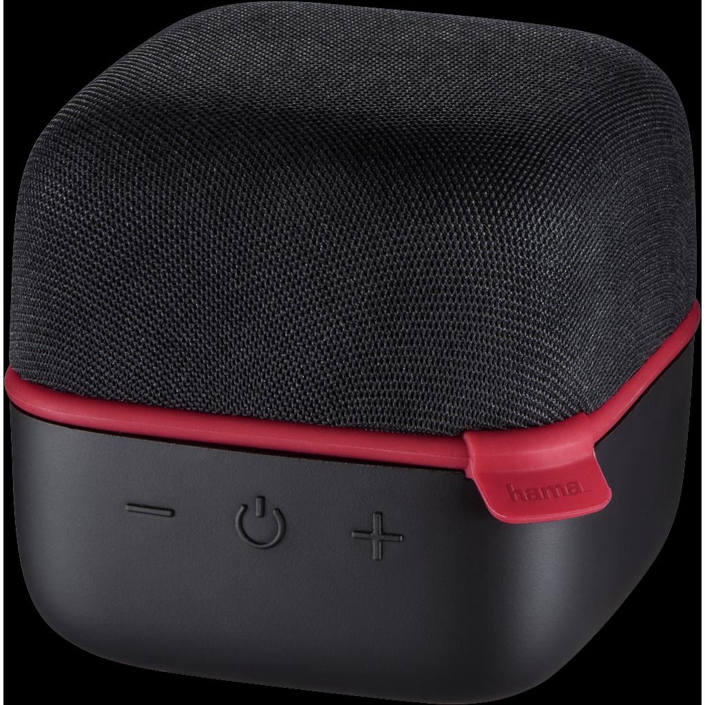 Hama Cube (6 h, Akkubetrieb), Bluetooth Lautsprecher, Schwarz