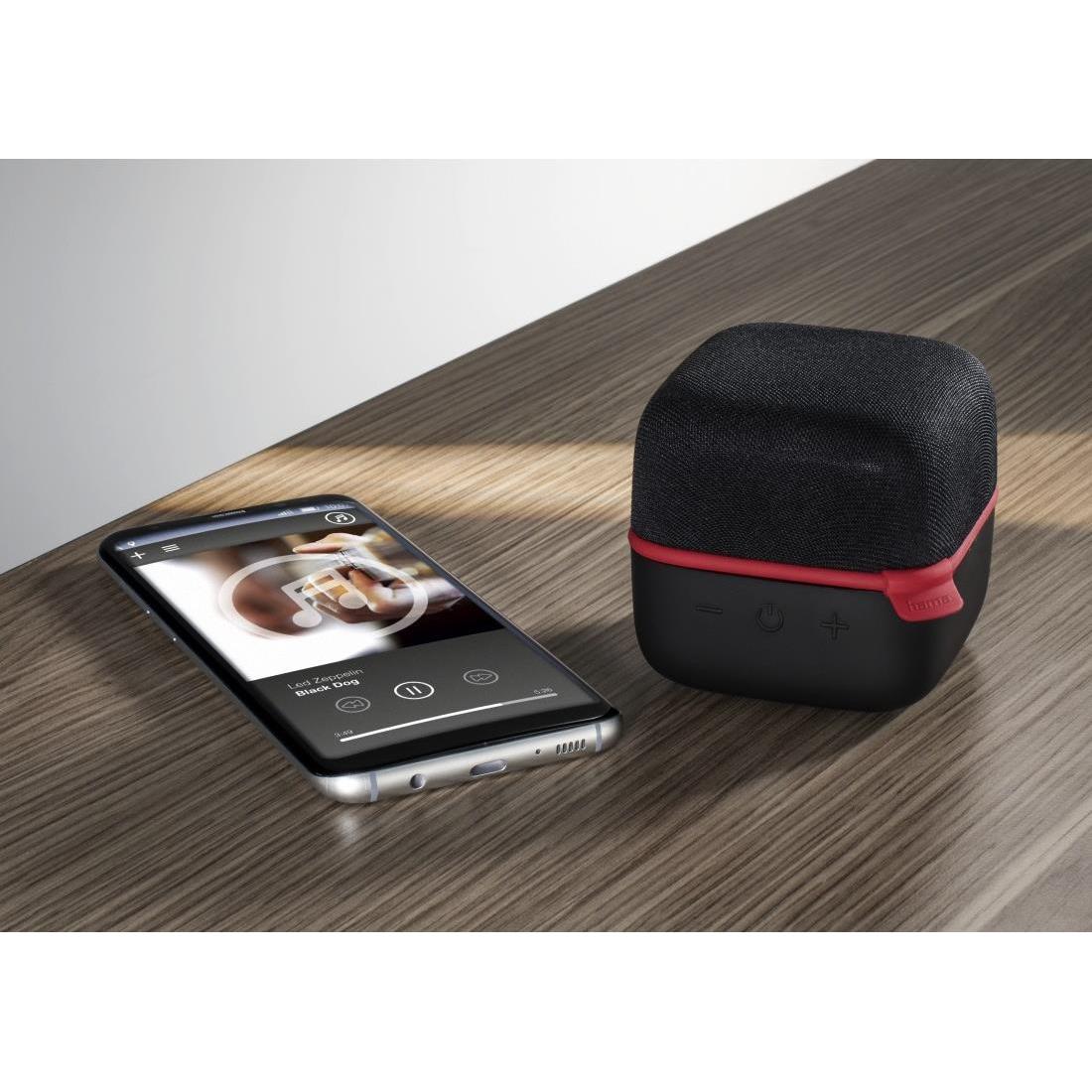 Thumbnail - Hama Cube (6 h, Akkubetrieb), Bluetooth Lautsprecher, Schwarz