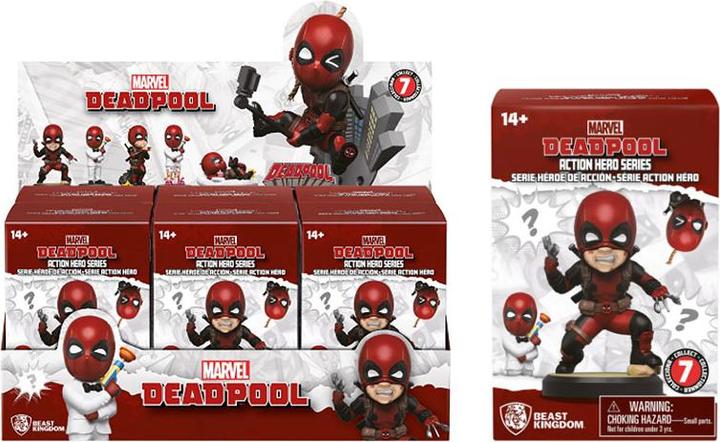 Actual product image YuMe Marvel Hero Box Tower Series Minifigures Deadpool 8 cm Display (6)