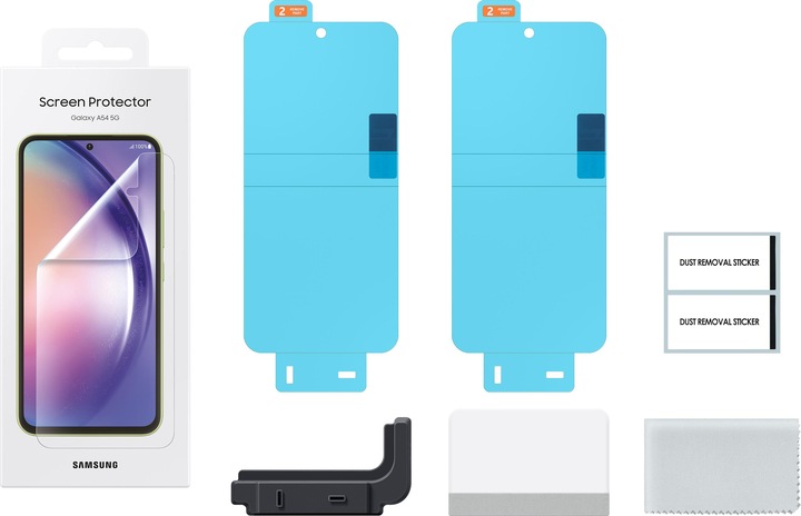 Actual product image Samsung Screen Protector (2 Piece, Samsung Galaxy A54 5G)