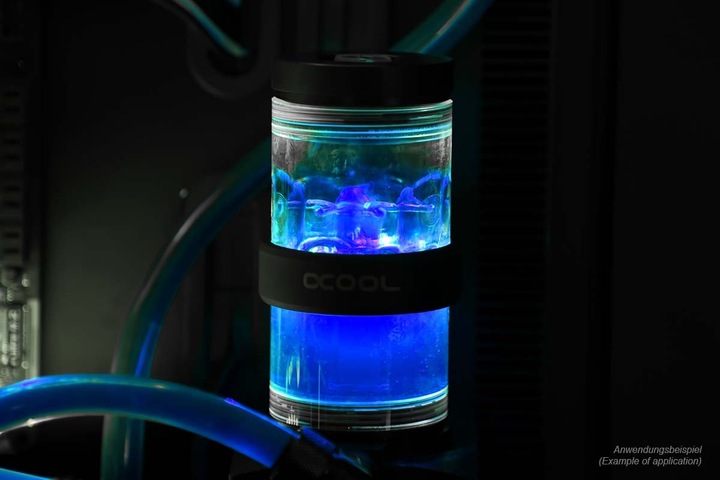 Actual product image Alphacool Ice water Crystal Blue UV (1000 ml, Ready-mix)