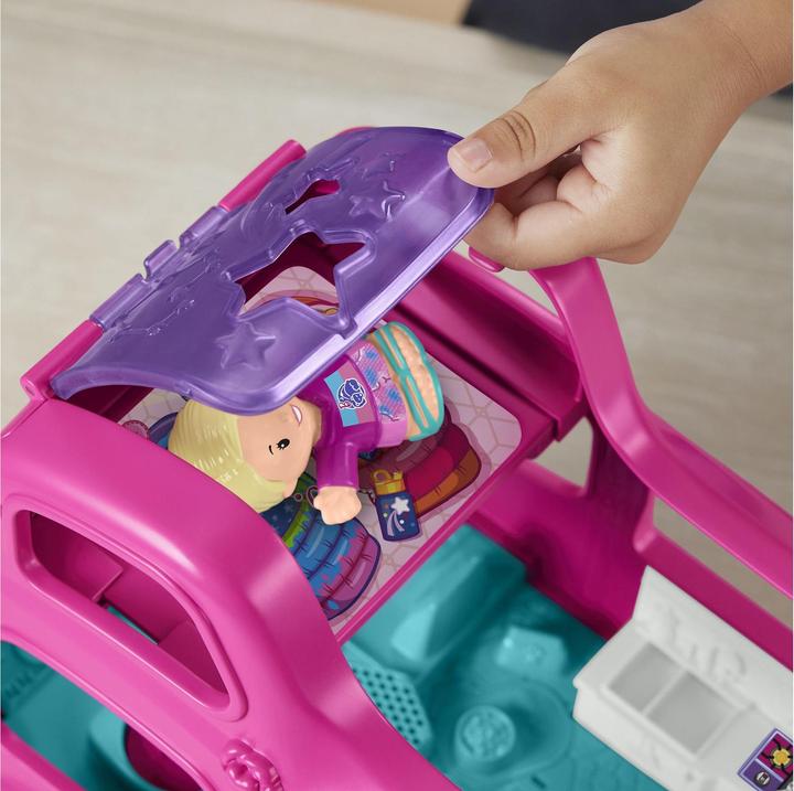 Actual product image Fisher-Price Little People Barbie Little Dreamcamper playset with lights and sounds, 2 figures (85)