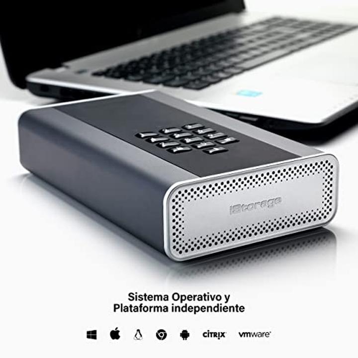 Actual product image iStorage diskAshur DT2 2TB FIPS CERT (2 TB)