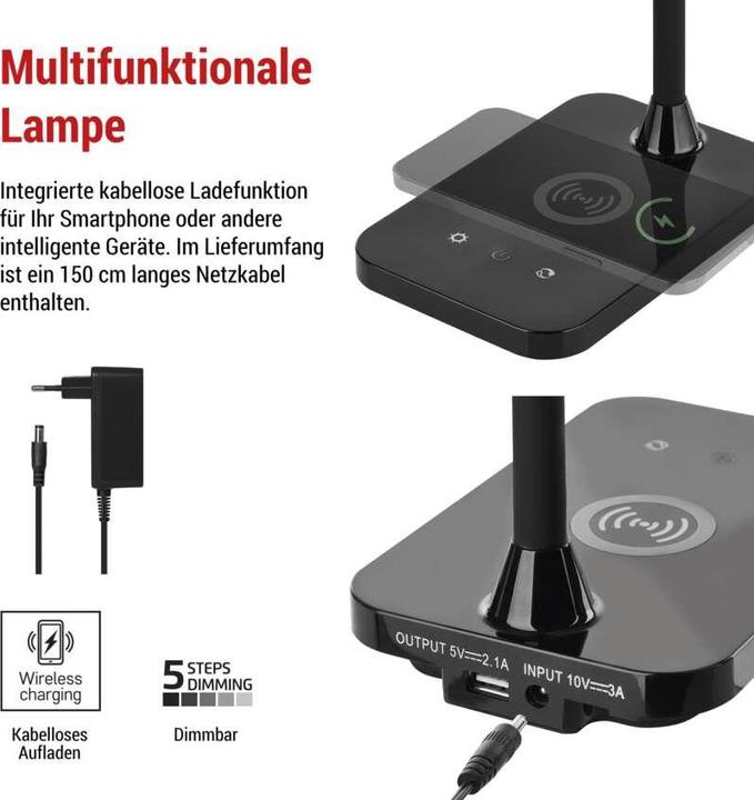 Actual product image Emos LED desk lamp KYLE (300 lm)